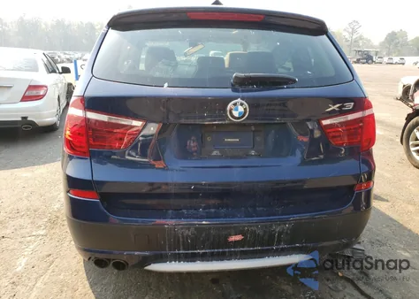 2014 BMW X3 xDrive28I z USA, uszkodzony, nr VIN 5UXWX9C51E0D23032